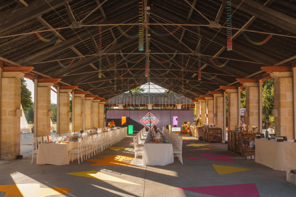 expérience immersive lors d'un évènement a Bordeaux sur le thème des années 90