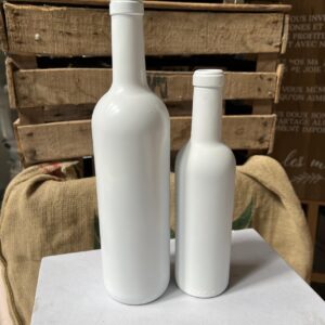 Bouteille de vin blanche