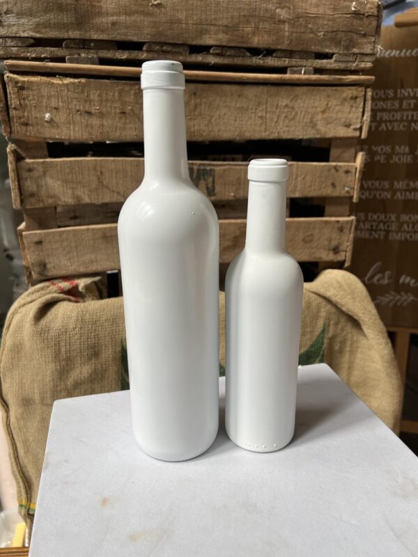Bouteille de vin blanche
