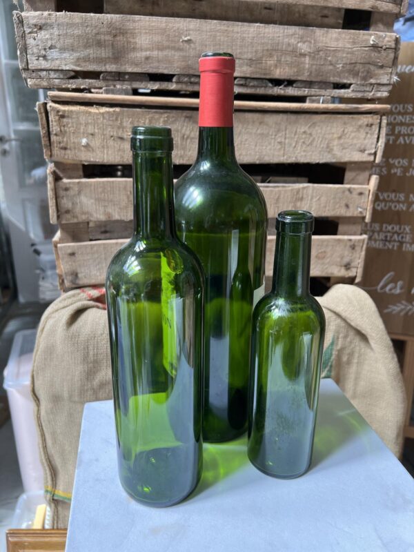Bouteille de vin brut