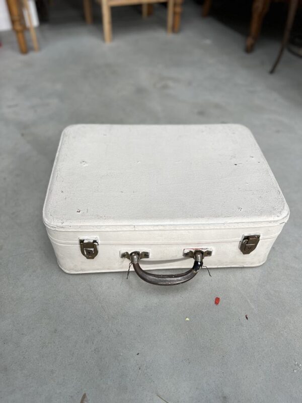 Valise vintage La Blanche Rosée – Image 2