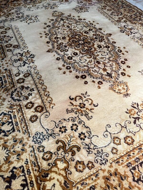 Tapis vintage Miel Ancien (Moyen)