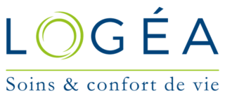 Logo LOGÉA, soins et confort de vie